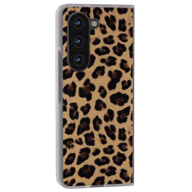 Deksel Til Samsung Galaxy Z Fold 6 Leopardstil