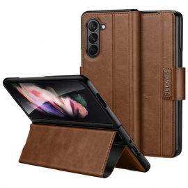 Etui Samsung Galaxy Z Fold 6 Kunstskinn Sulada Beskyttelse Deksel