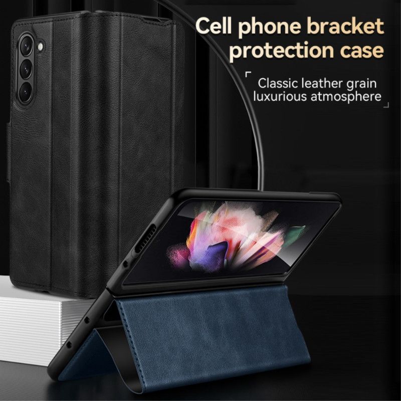 Etui Samsung Galaxy Z Fold 6 Kunstskinn Sulada Beskyttelse Deksel