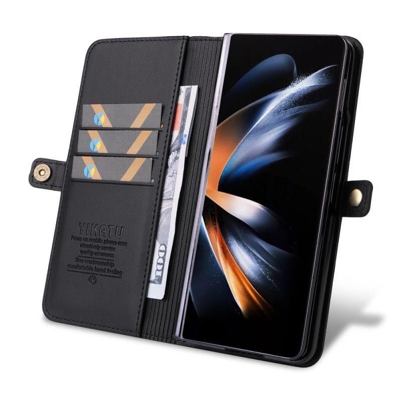 Folio Deksel Samsung Galaxy Z Fold 6 Kunstskinn Yikatu