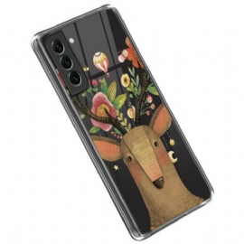 Deksel Til Samsung Galaxy S23 5G Sømløs Tribal Deer