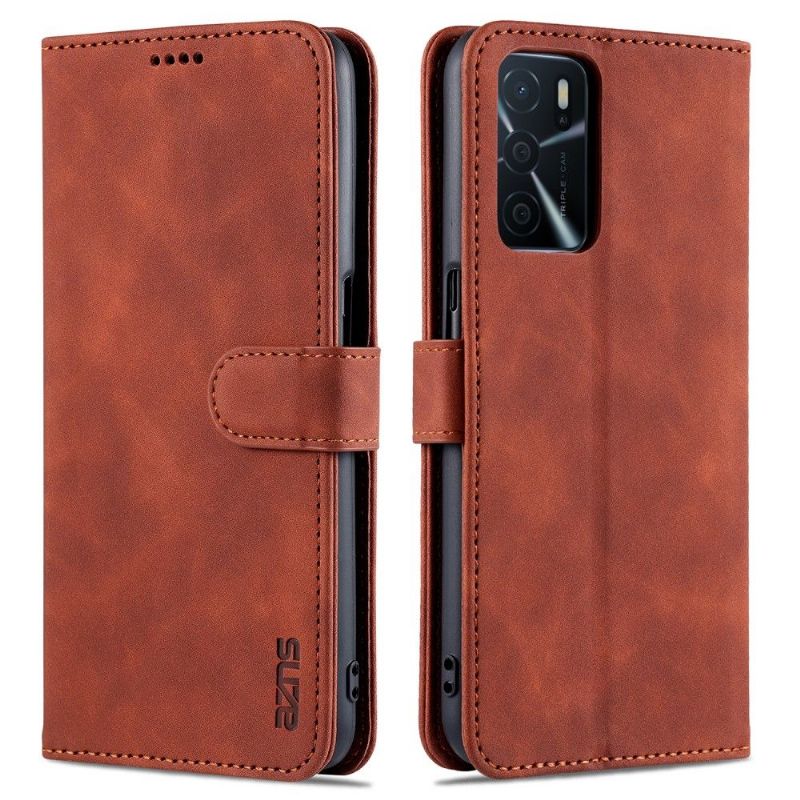 Etui Til Oppo A16 / A16s Originalitet Folio Deksel Azns Kortholder