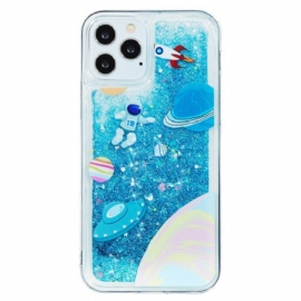 Deksel Til iPhone 15 Pro Space Glitter