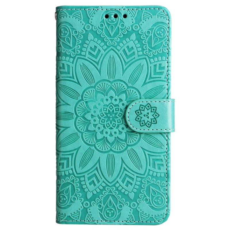 Folio Deksel Samsung Galaxy M55 5g Mandala Med Snor