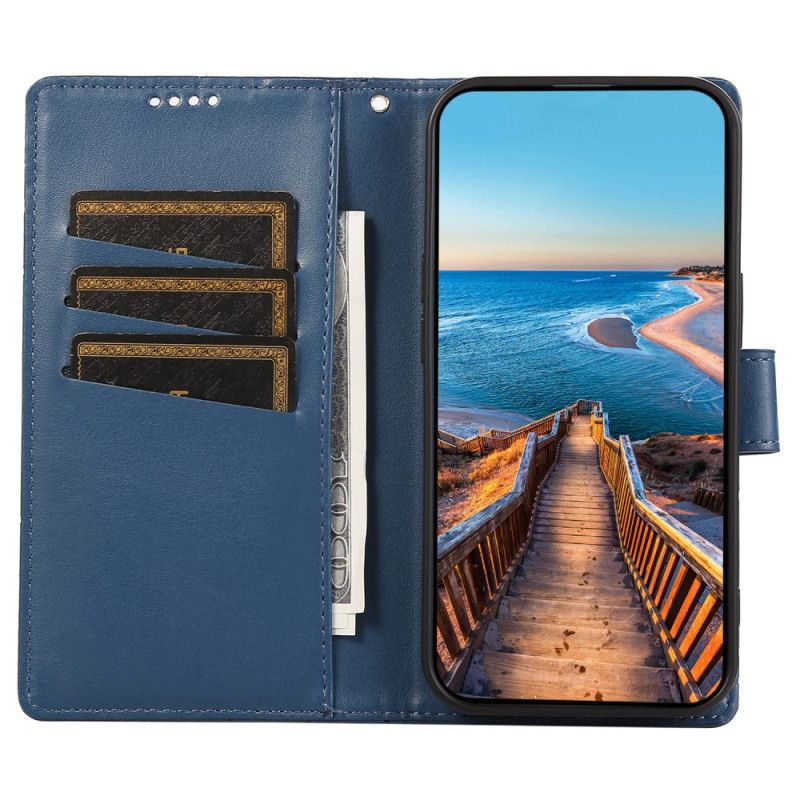 Folio Deksel Til Samsung Galaxy M55 5g Stroppliner