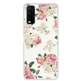 Deksel Til Vivo Y20s Liberty Blomster