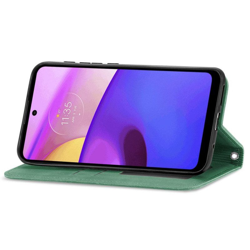 Beskyttelse Deksel Til Moto E40 / E30 / E20 Folio Deksel Skin-touch-design