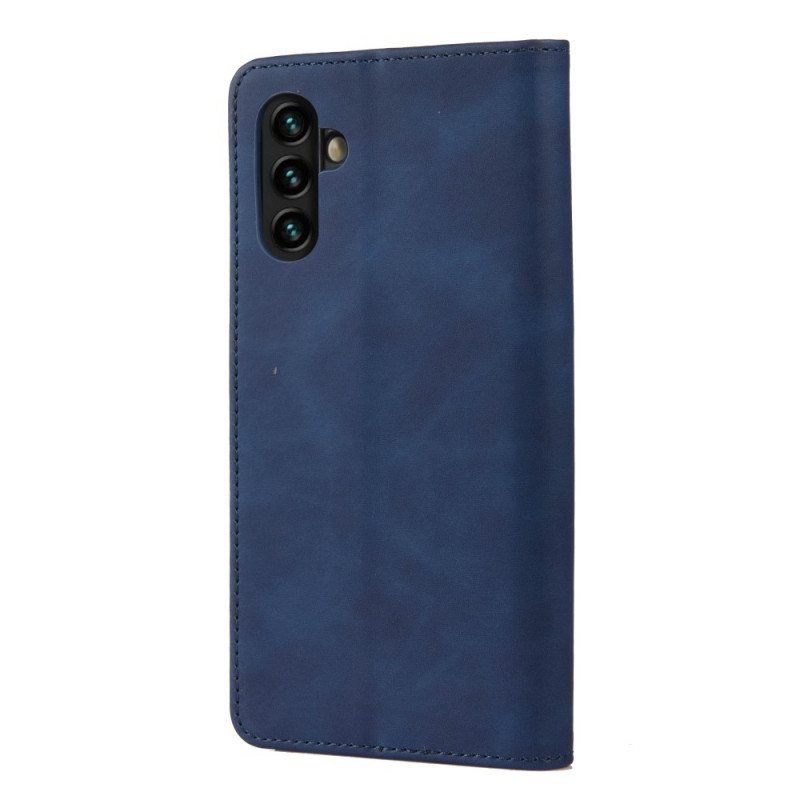 Beskyttelse Deksel Til Samsung Galaxy A13 5G / A04s Folio Deksel Tofarget Business Leather Effect