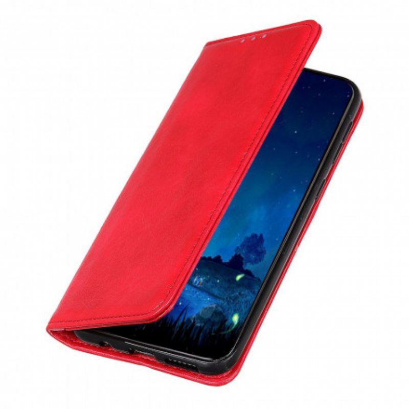 Beskyttelse Deksel Til Samsung Galaxy A52 4G / A52 5G / A52s 5G Folio Deksel Delt Skinntekstur