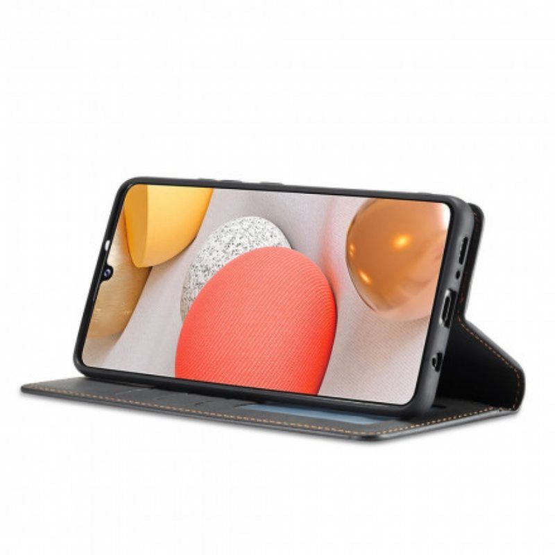 Beskyttelse Deksel Til Samsung Galaxy M12 / A12 Folio Deksel Forwenw Skinneffekt