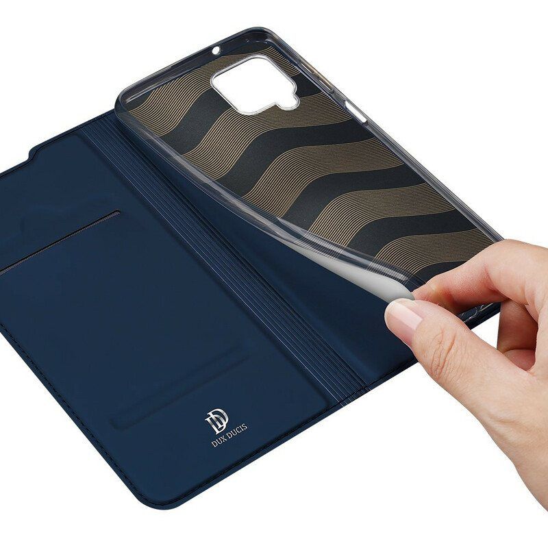 Beskyttelse Deksel Til Samsung Galaxy M12 / A12 Folio Deksel Skin Pro Dux Ducis