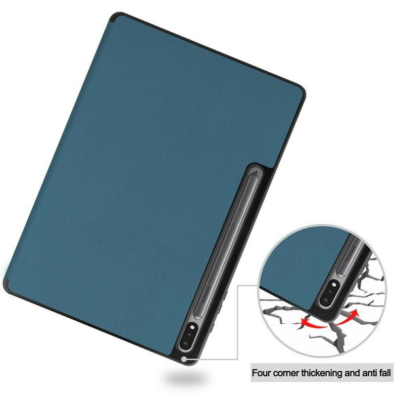 Beskyttelse Deksel Til Samsung Galaxy Tab S8 Plus / Tab S7 Plus Trifold Stylus Holder