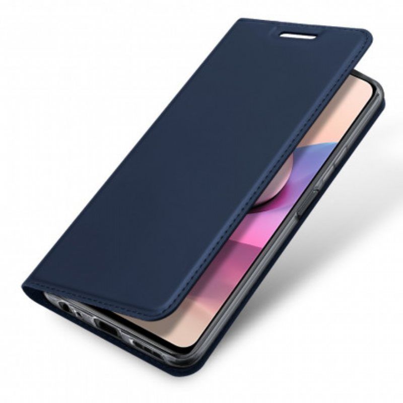 Beskyttelse Deksel Til Xiaomi Redmi Note 10 / 10S Folio Deksel Skin Pro Dux Ducis