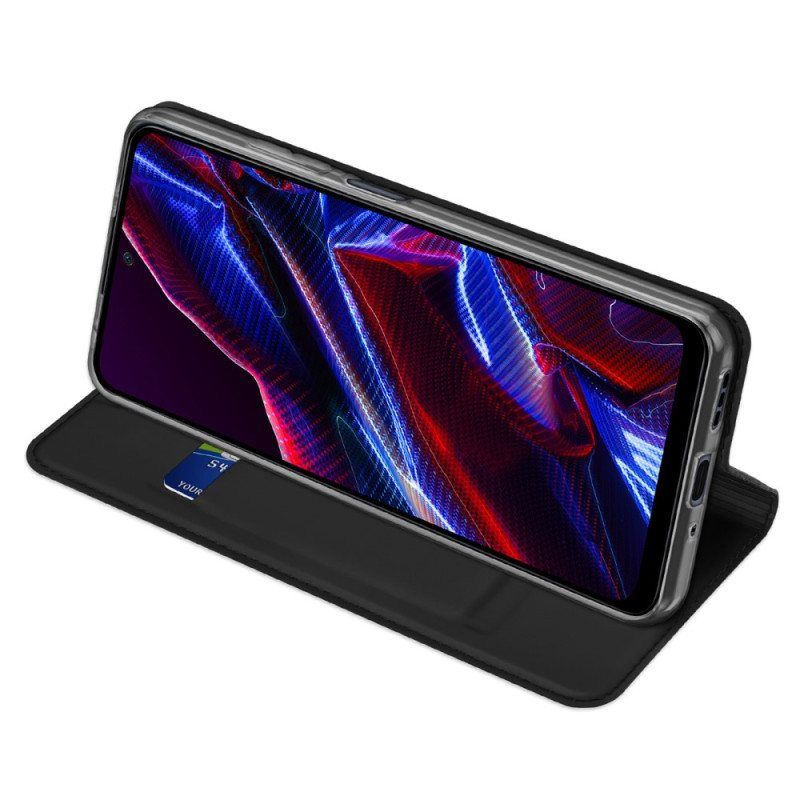 Beskyttelse Deksel Til Xiaomi Redmi Note 12 5G Folio Deksel Skin-pro Series Dux Ducis