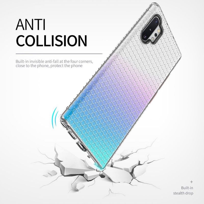 Deksel Til Samsung Galaxy Note 10+ / Note 10+ 5G Anti-fall Silikon Honeycomb