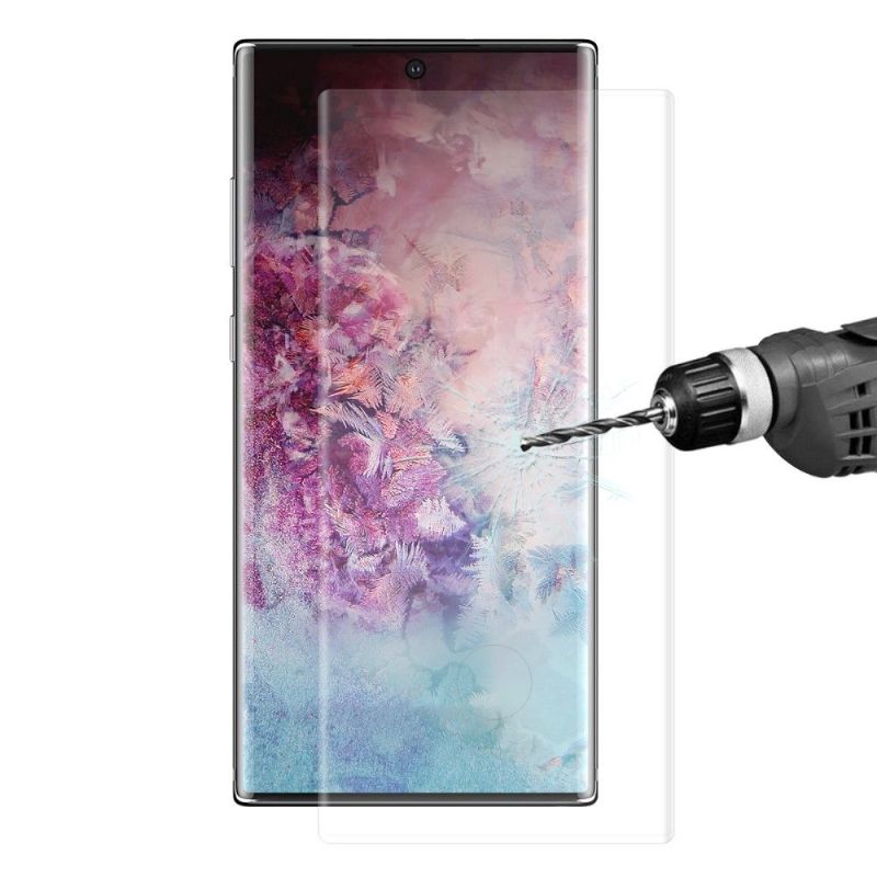 Samsung Galaxy Note 10 Plus Skjermbeskytter I Herdet Glass I Full Størrelse