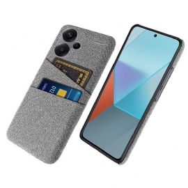 Deksel Xiaomi Redmi Note 13 Pro Plus 5g Stoffkortholder Beskyttelse Deksel