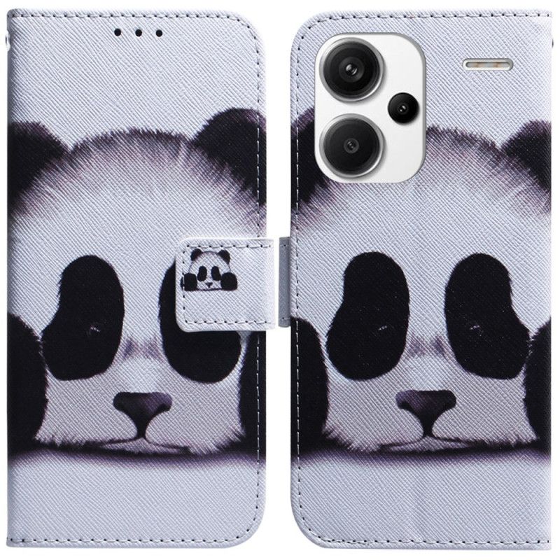 Folio Deksel Xiaomi Redmi Note 13 Pro Plus 5g Panda Face