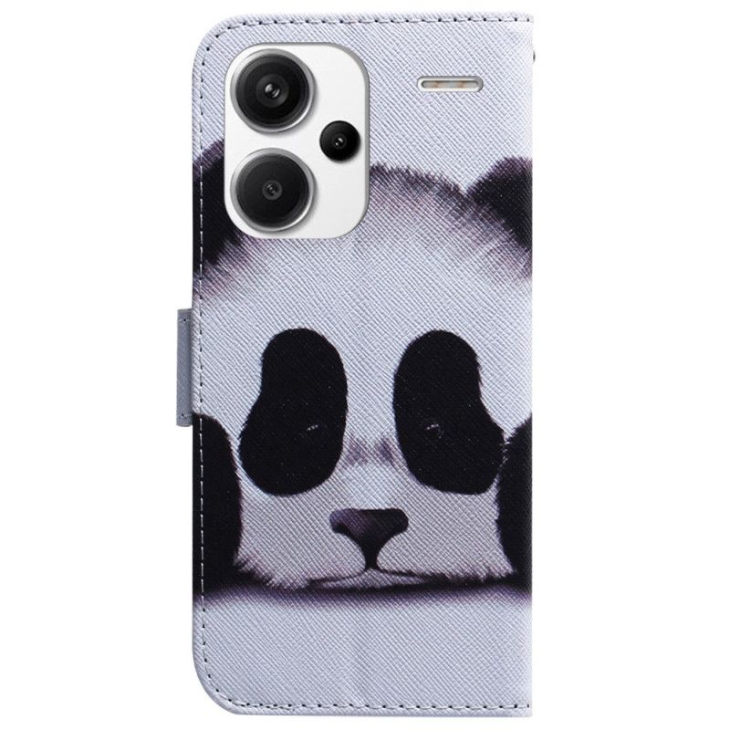 Folio Deksel Xiaomi Redmi Note 13 Pro Plus 5g Panda Face