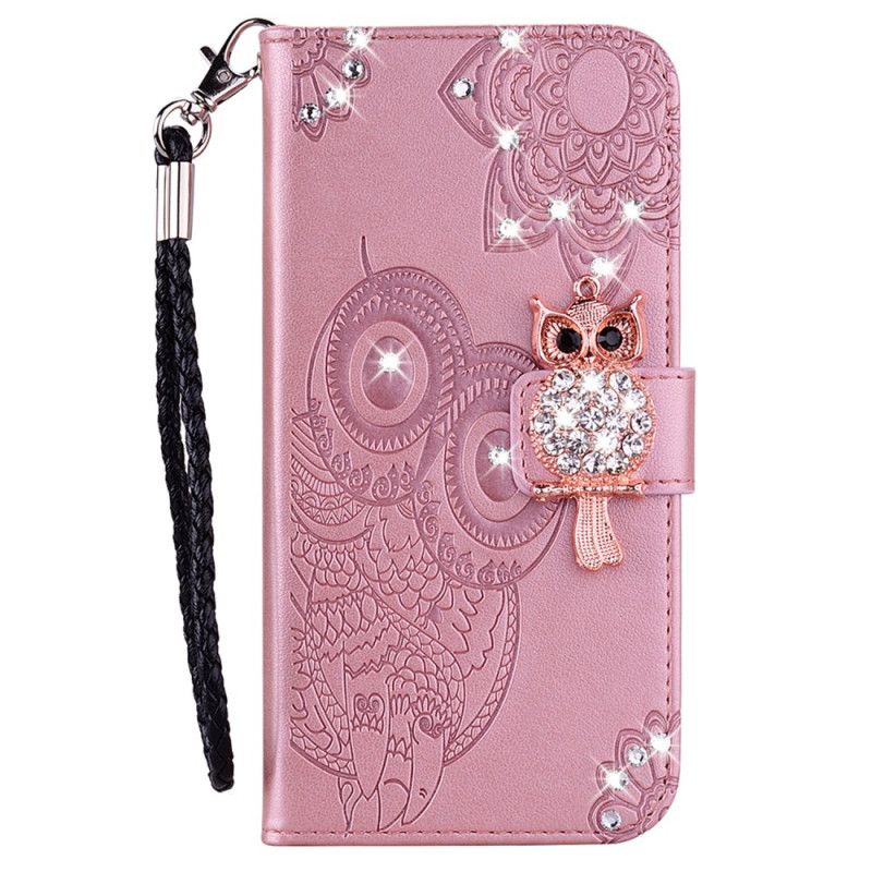 Folio Deksel Xiaomi Redmi Note 13 Pro Plus 5g Uglelanyard Charm Beskyttelse Deksel