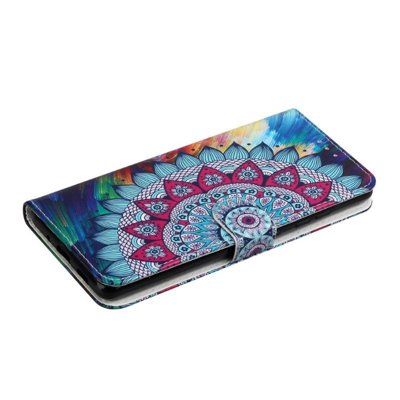 Folio Deksel Til Samsung Galaxy S20 FE Blomstermandala