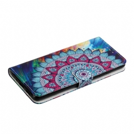 Folio Deksel Til Samsung Galaxy S20 FE Blomstermandala