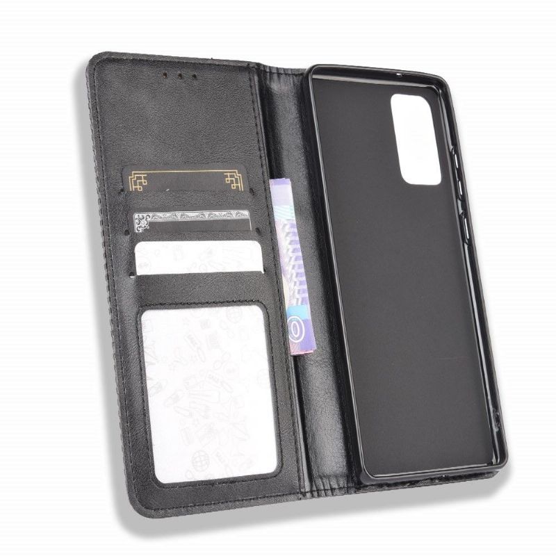 Folio Deksel Til Samsung Galaxy S20 FE Cirénius Style Leather