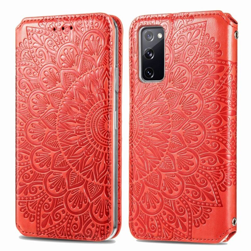 Lærdeksel Til Samsung Galaxy S20 FE Elegant Mandala