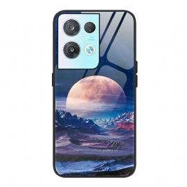 Deksel Til Oppo Reno 8 Pro Space Herdet Glass