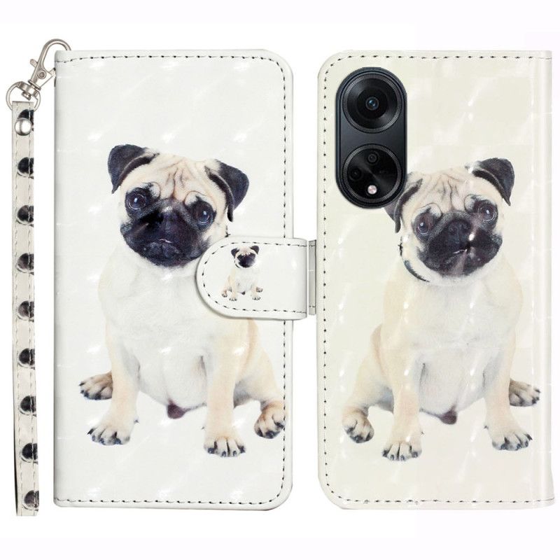 Folio Deksel Oppo A98 5g Snorhund