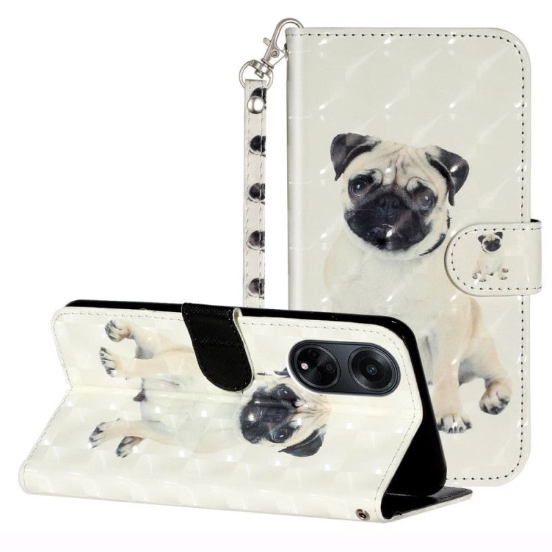 Folio Deksel Oppo A98 5g Snorhund