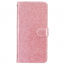 Folio Deksel Oppo A98 5g Strappy Paljetter Beskyttelse Deksel