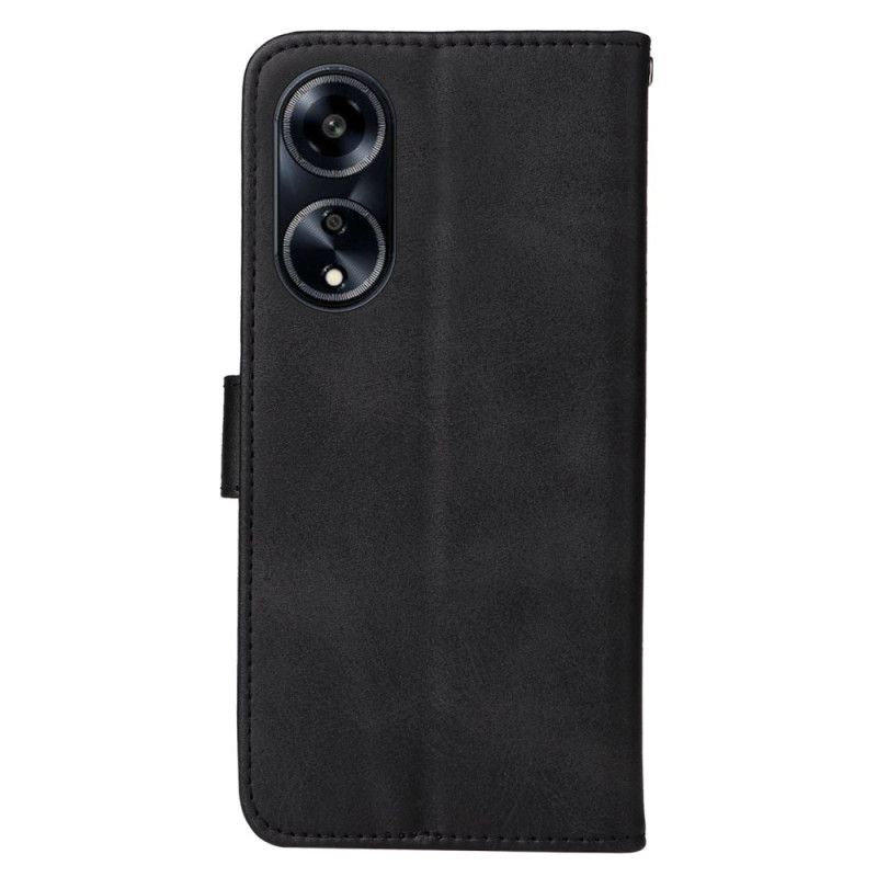 Folio Deksel Oppo A98 5g United With Strap Beskyttelse Deksel