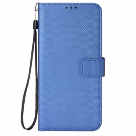 Lærdeksel Folio Deksel Oppo A98 5g Mobildeksel Strap Points