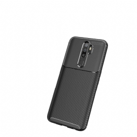 Mobildeksel Til Oppo A9 2020 Gel Carbon Fiber Style