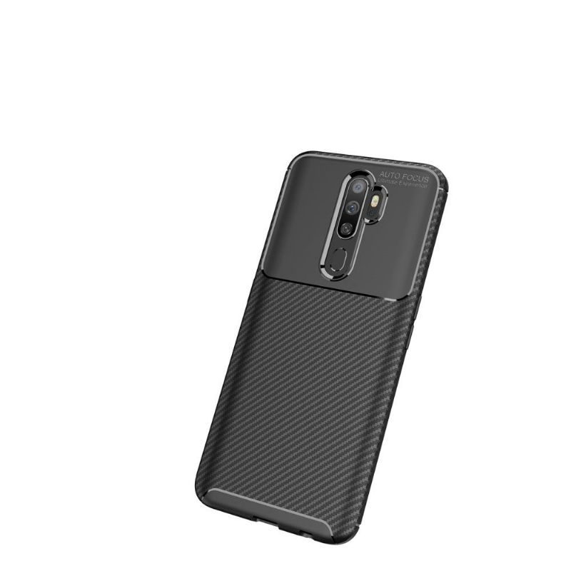 Mobildeksel Til Oppo A9 2020 Gel Carbon Fiber Style