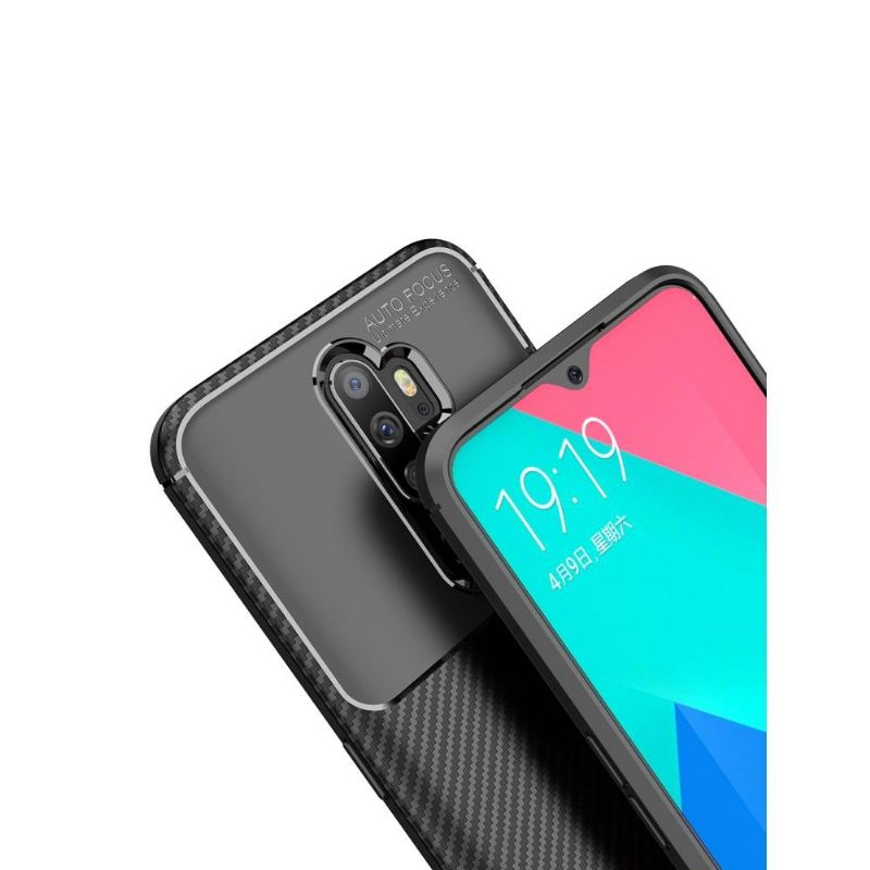 Mobildeksel Til Oppo A9 2020 Gel Carbon Fiber Style