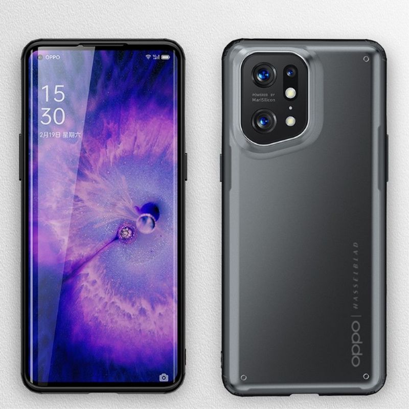 Deksel Til Oppo Find X5 Pro Armor Series Semi Clear