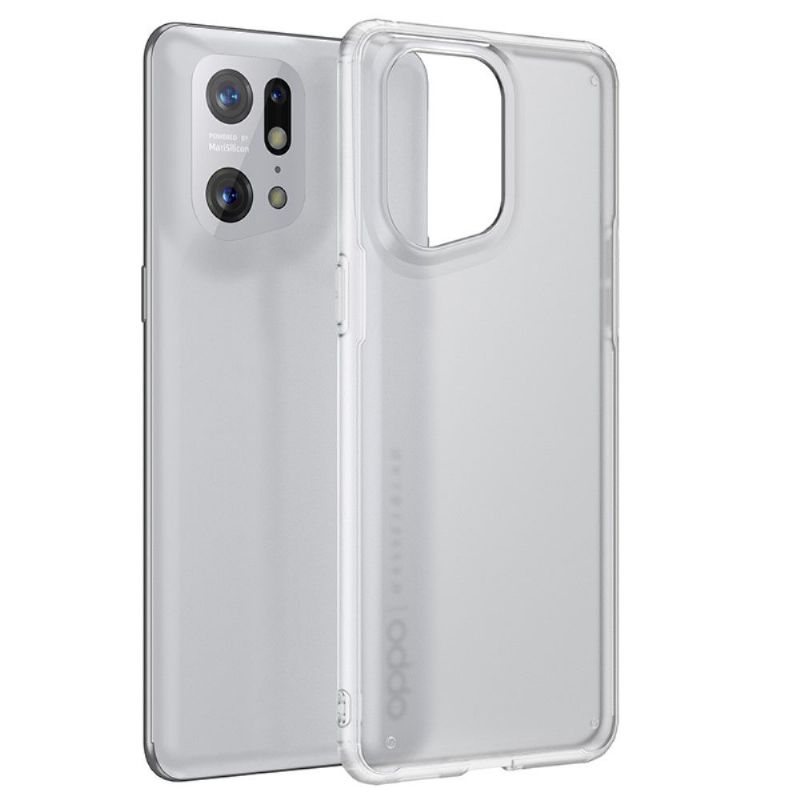 Deksel Til Oppo Find X5 Pro Armor Series Semi Clear