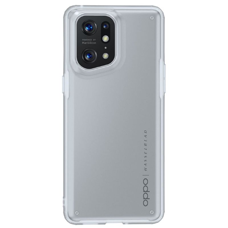 Deksel Til Oppo Find X5 Pro Armor Series Semi Clear