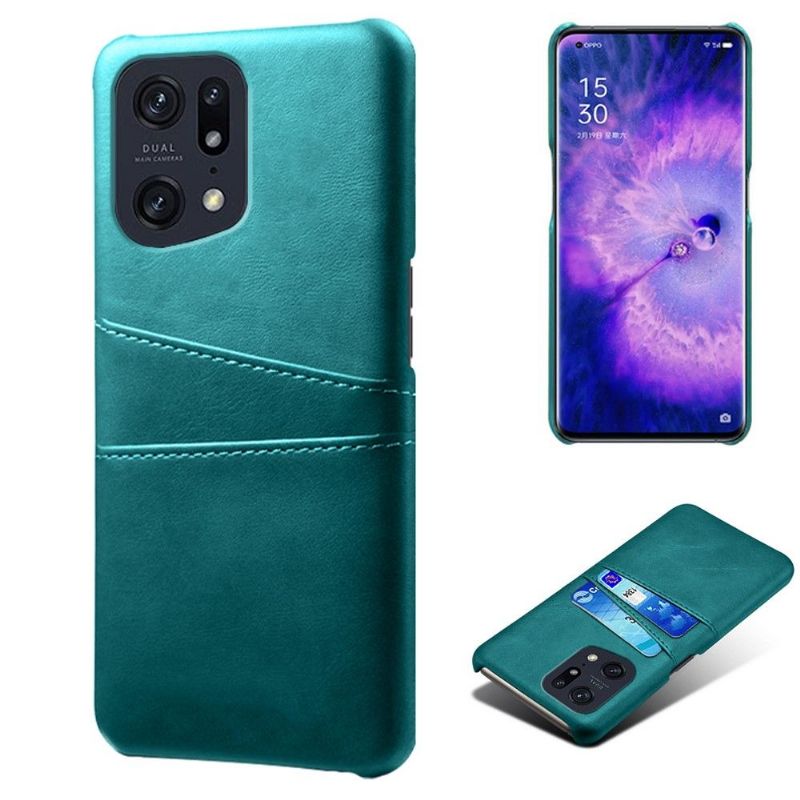 Deksel Til Oppo Find X5 Pro Kortholder Melodi