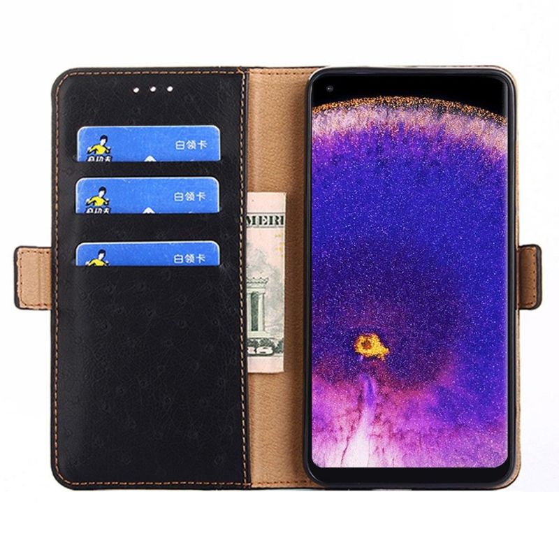 Etui Til Oppo Find X5 Pro Folio Deksel Ulrich Faux Leather Folio