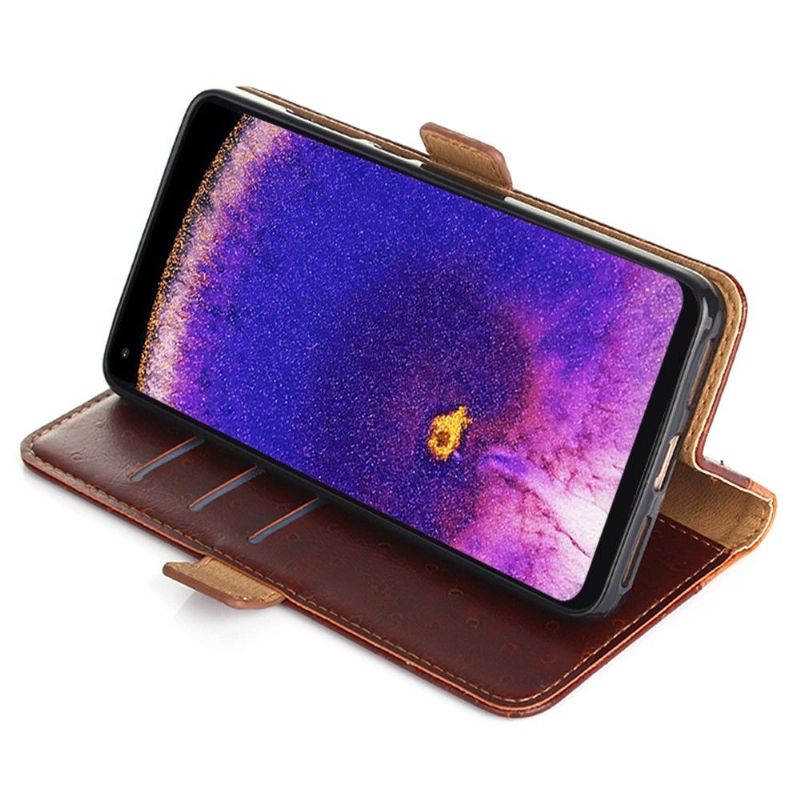 Etui Til Oppo Find X5 Pro Folio Deksel Ulrich Faux Leather Folio