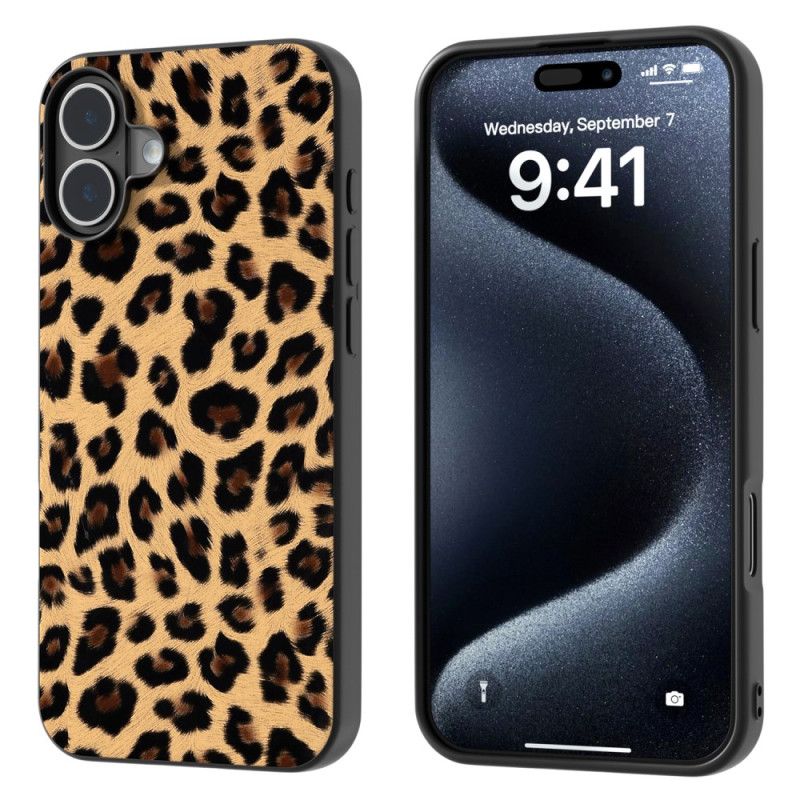 Deksel iPhone 16 Leopardstil Beskyttelse Deksel