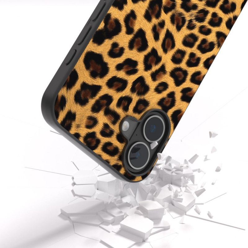 Deksel iPhone 16 Leopardstil Beskyttelse Deksel