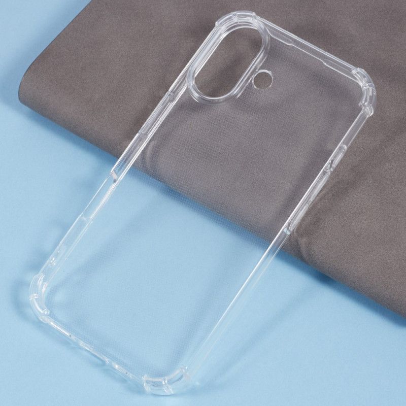 Deksel iPhone 16 Transparent Forsterket Beskyttelse Deksel