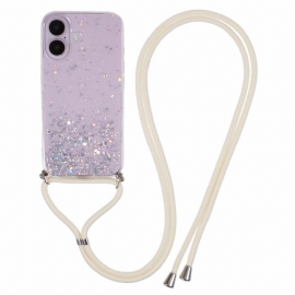 Deksel Til iPhone 16 Sequin Series Cord