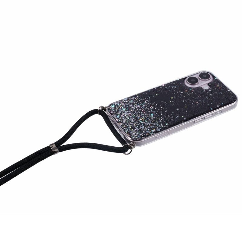 Deksel Til iPhone 16 Sequin Series Cord