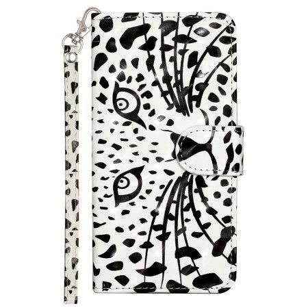 Folio Deksel iPhone 16 Leopardhode Med Stropp