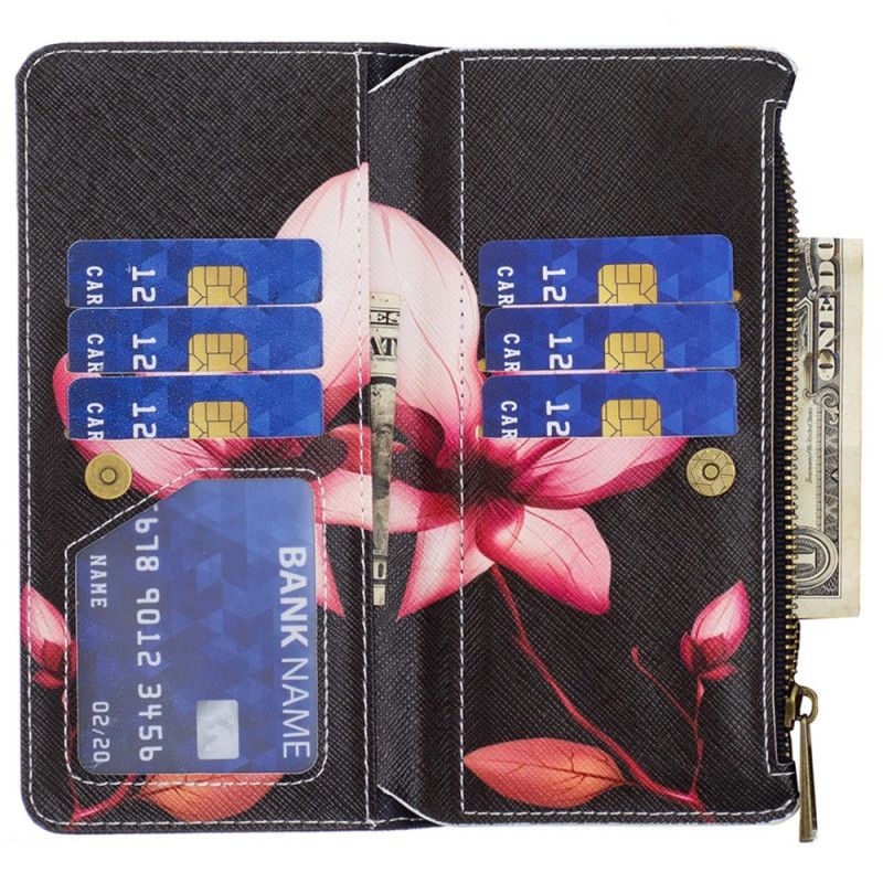 Folio Deksel iPhone 16 Lotus Wallet